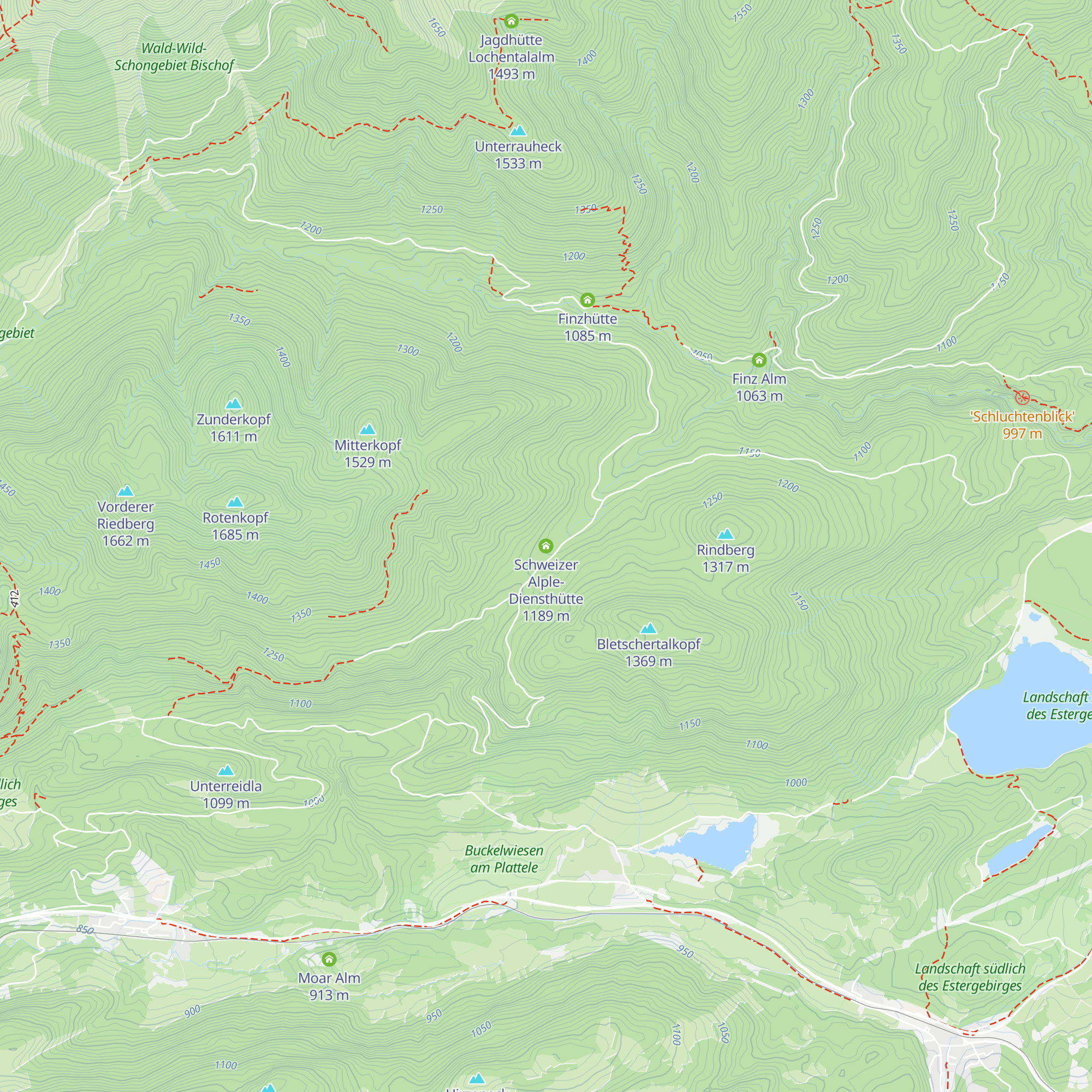 Schweizer Alple-Diensthütte map