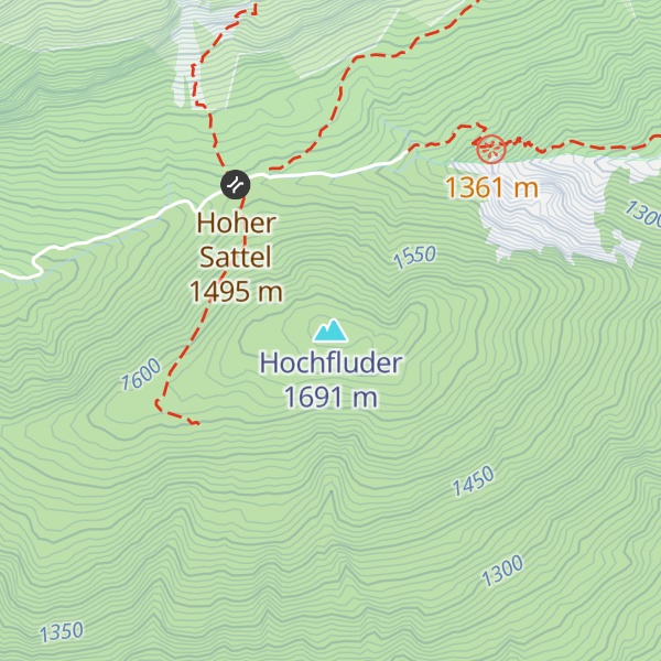 Map of Hochfluder