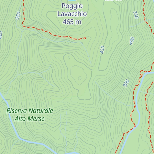 Map of Poggio Romitello