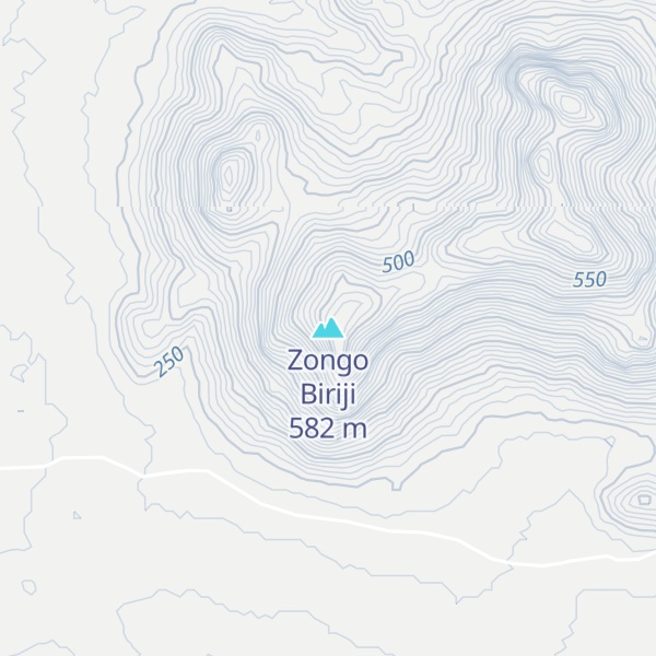 Map of Zongo Biriji