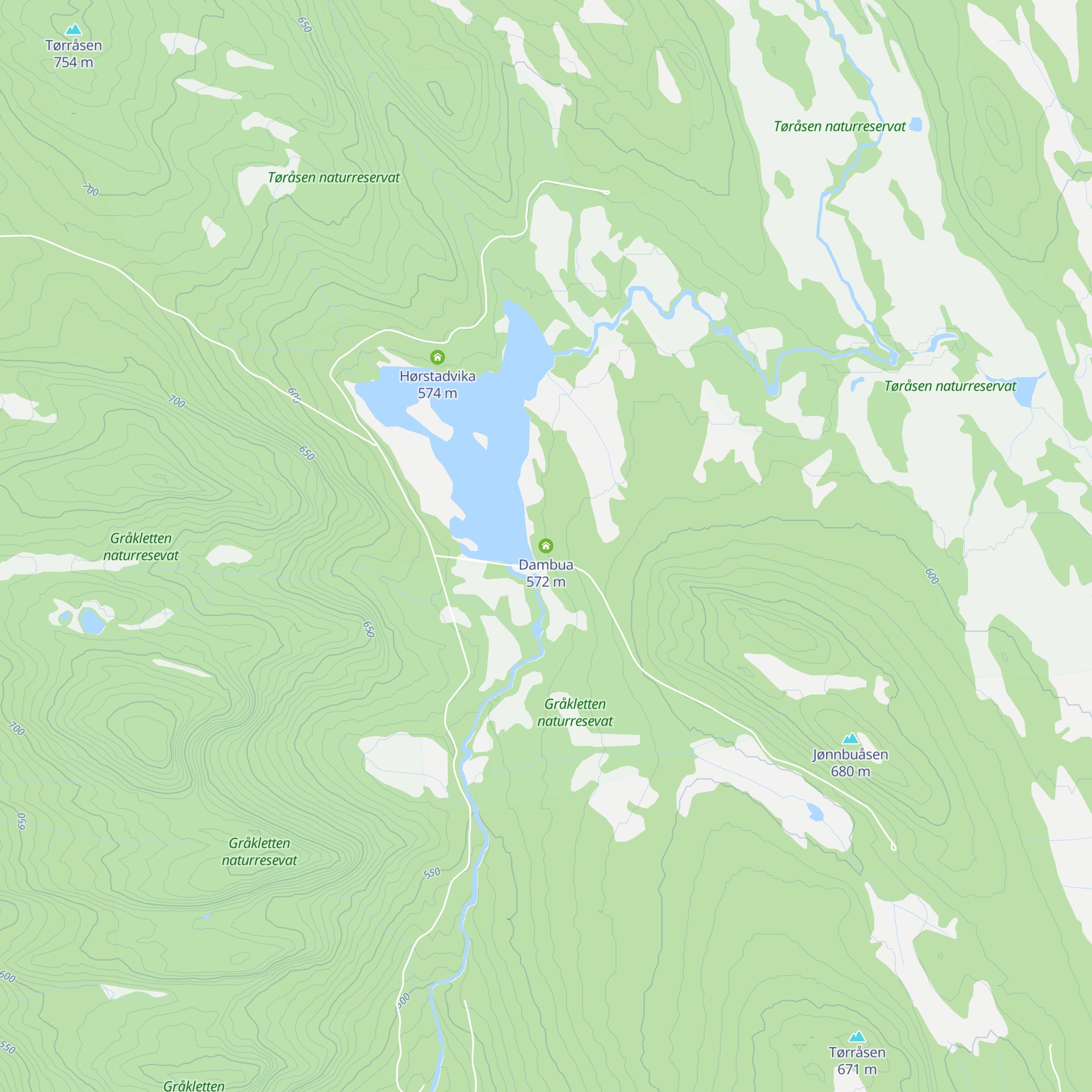 Dambua map