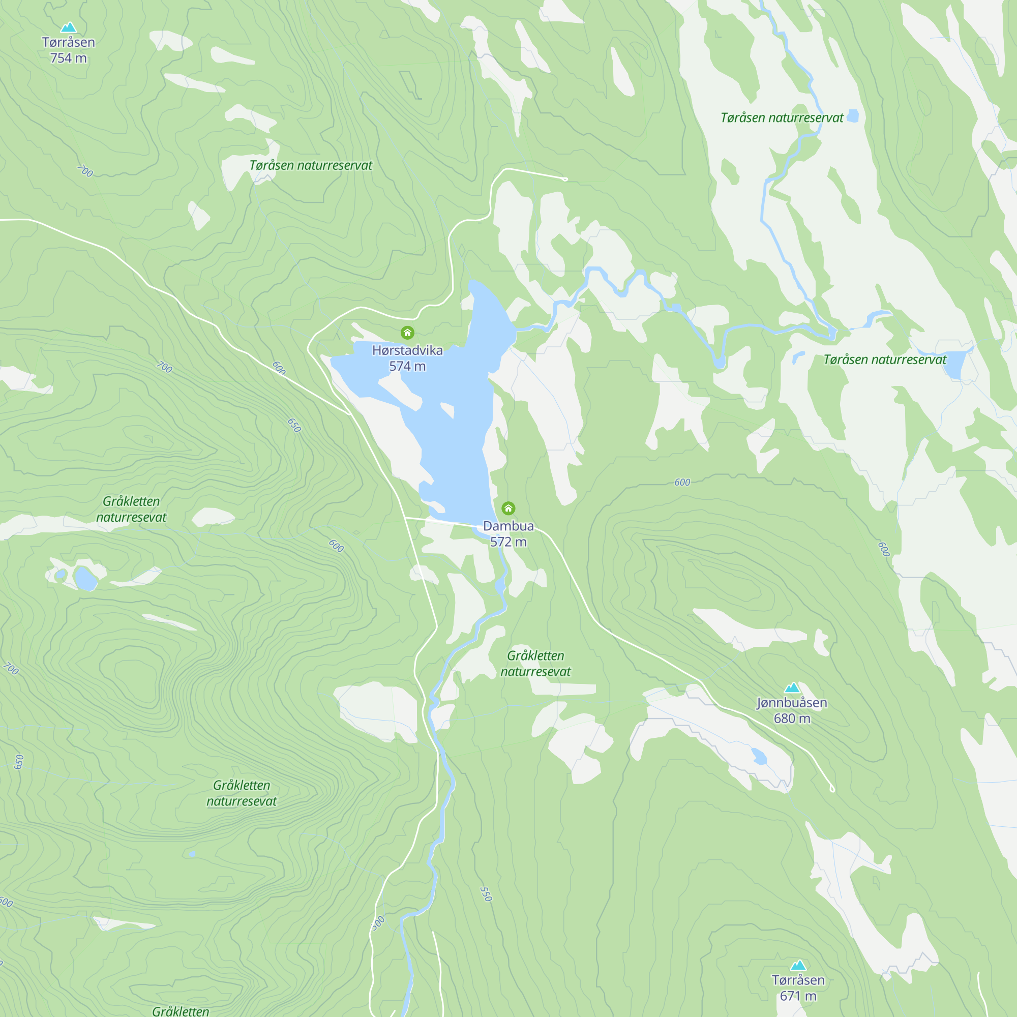 Dambua map