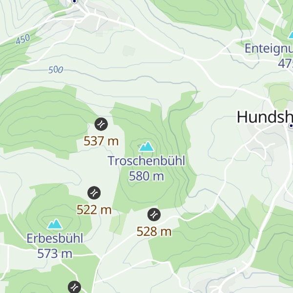 Map of Troschenbühl