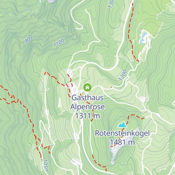 Map of Gasthaus Alpenrose