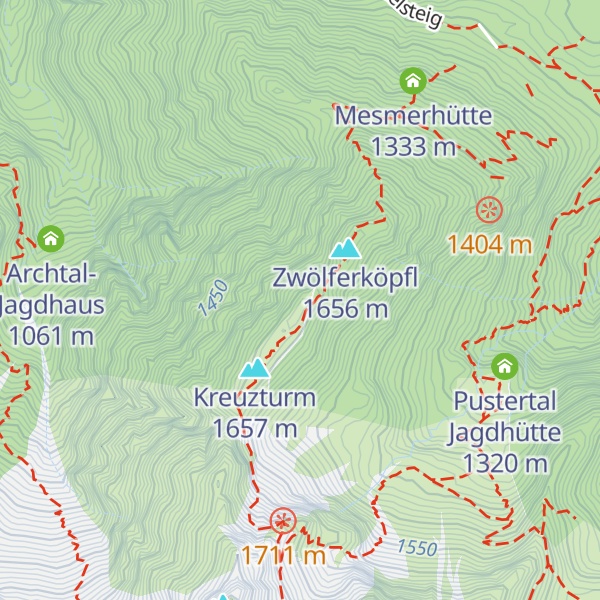 Map of Hinterer Kopf