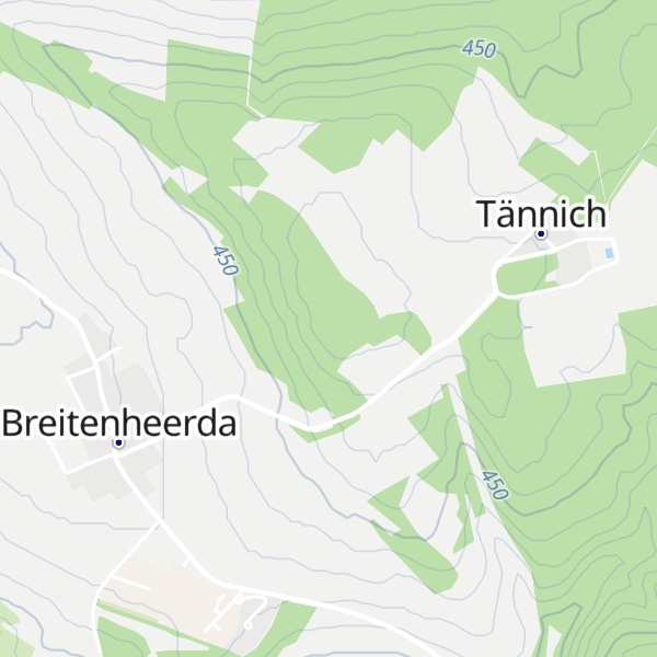 Map of Tännichsberg