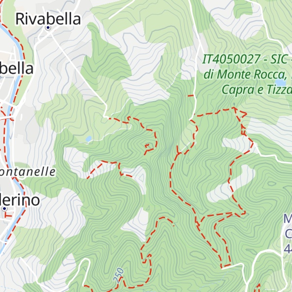 Map of Monte Rocca