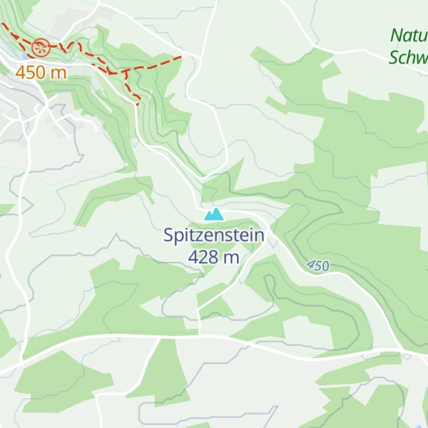 Map of Spitzenstein
