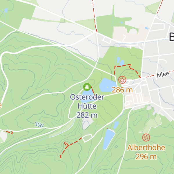 Map of Osteroder Hütte
