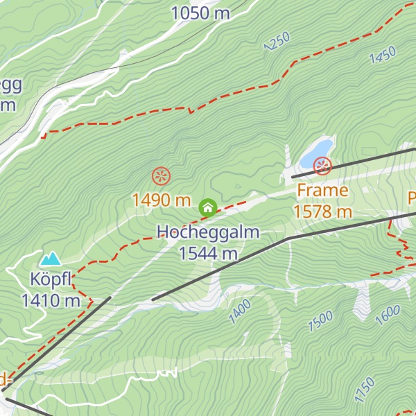 Map of Hocheggalm