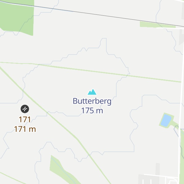 Map of Butterberg
