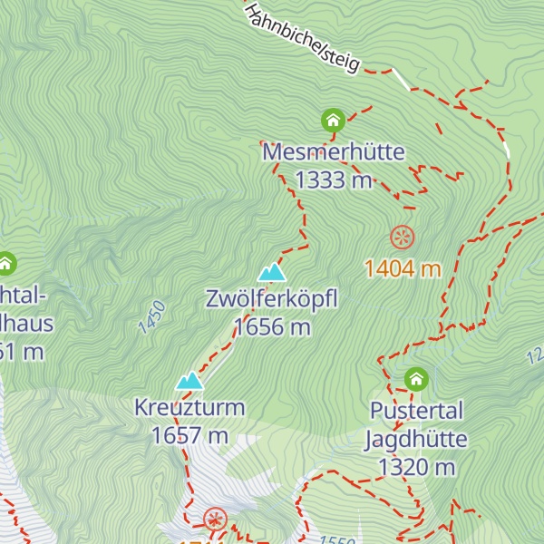 Map of Zwölferköpfl