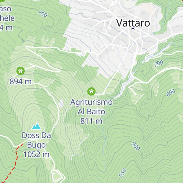 Map of Agriturismo Al Baito