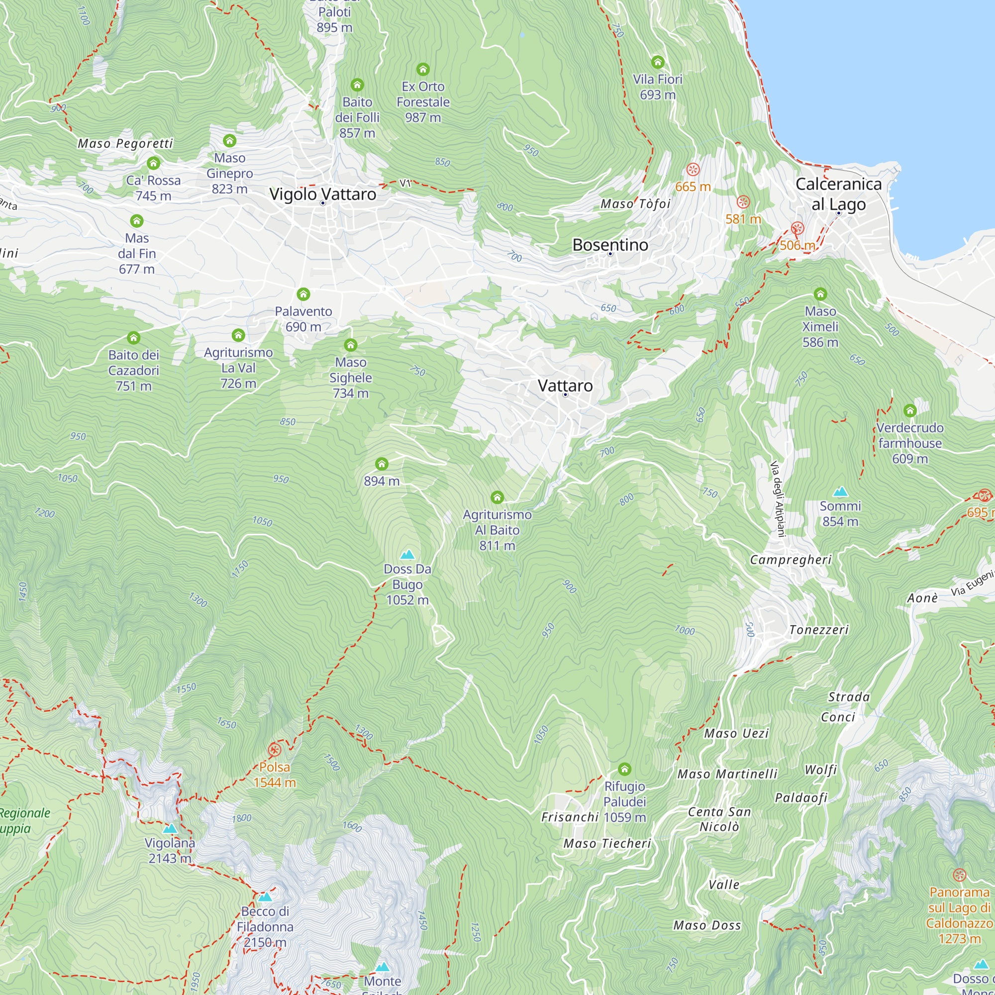 Agriturismo Al Baito map