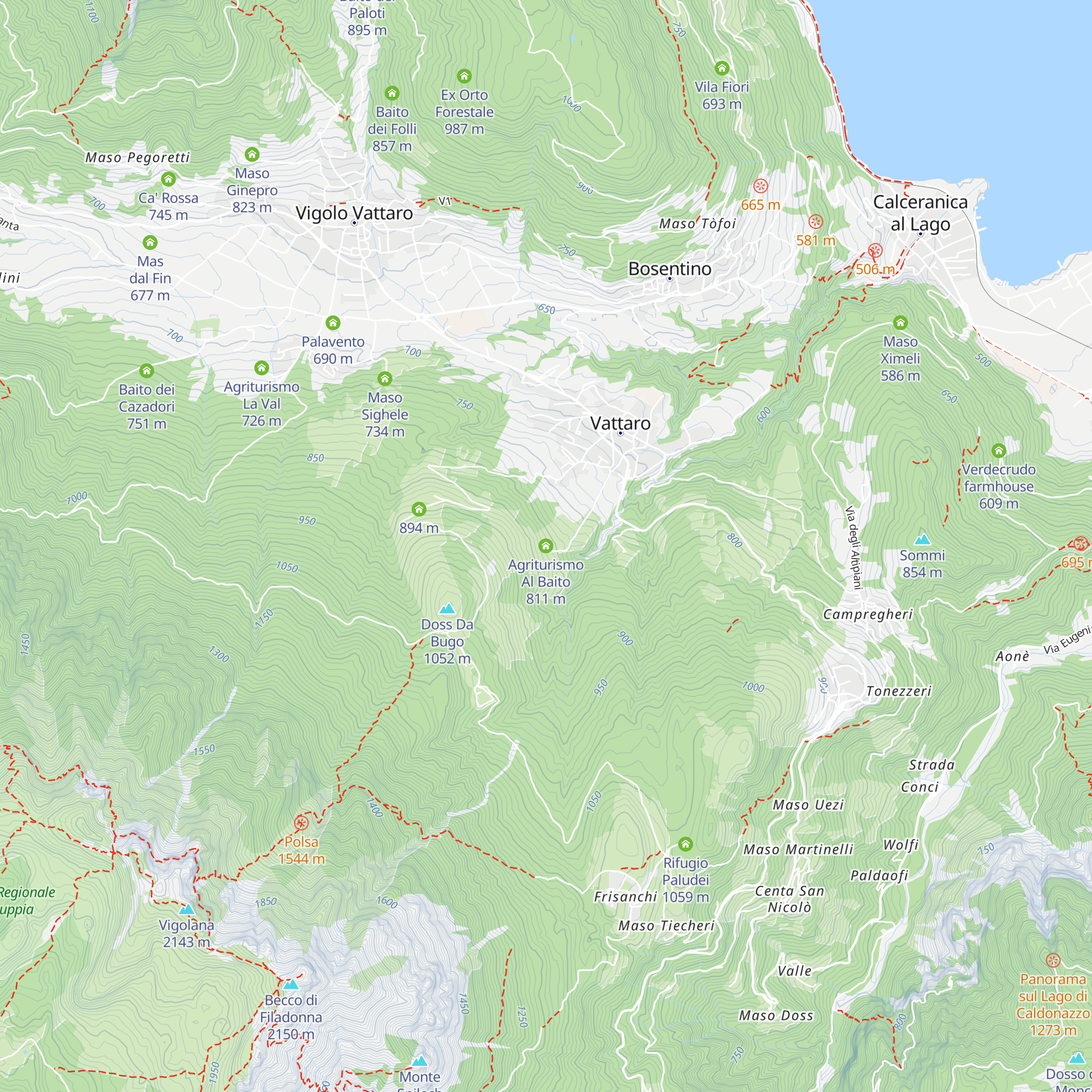 Agriturismo Al Baito map