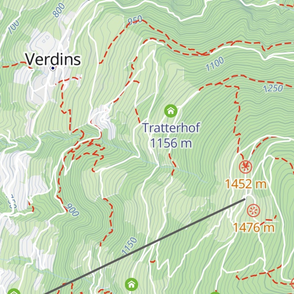Map of Jausenstation Bachlerhof