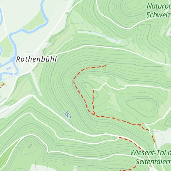 Map of Zuckerhut