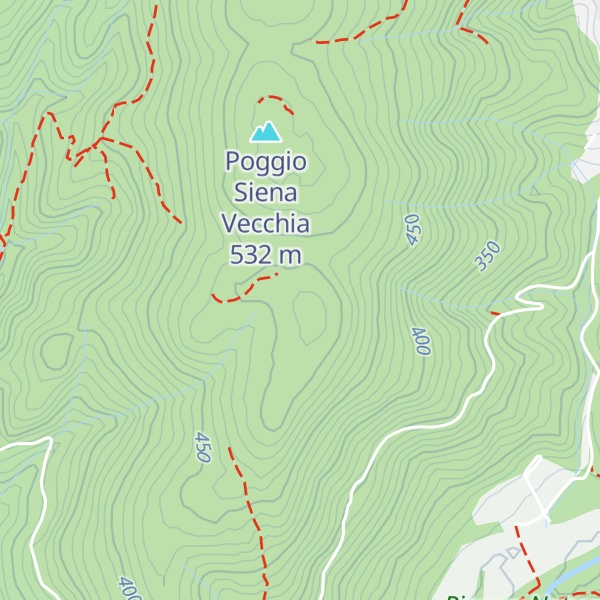 Map of Poggio Alberino