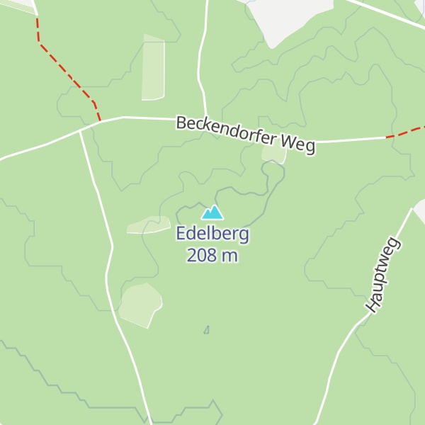 Map of Edelberg