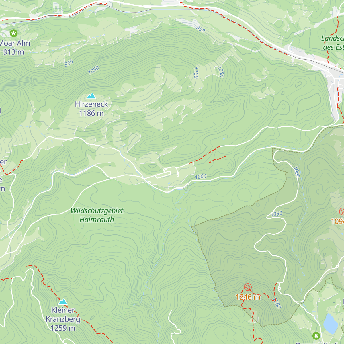Schloss Kranzbach map