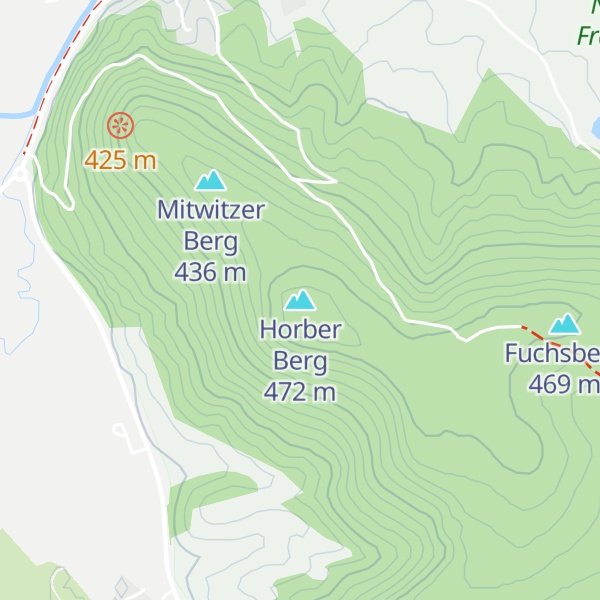 Map of Horber Berg