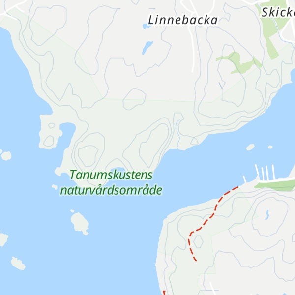 Map of Norra Minneberget