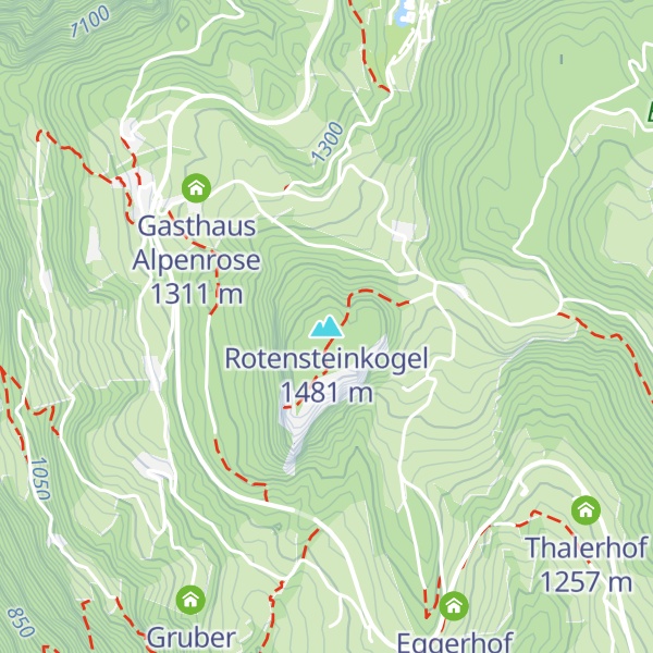 Map of Rotensteinkogel