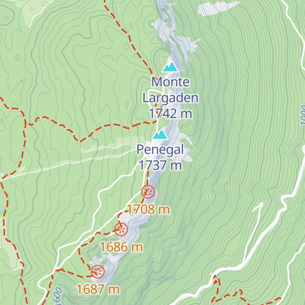 Map of PanoramaHotel Penegal