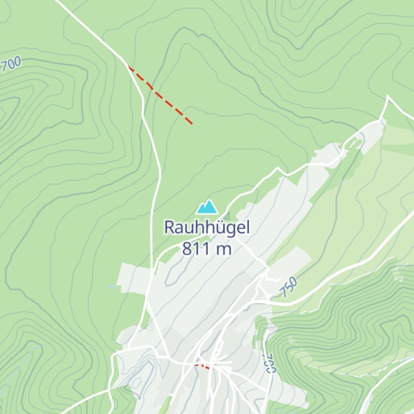 Map of Rauhhügel