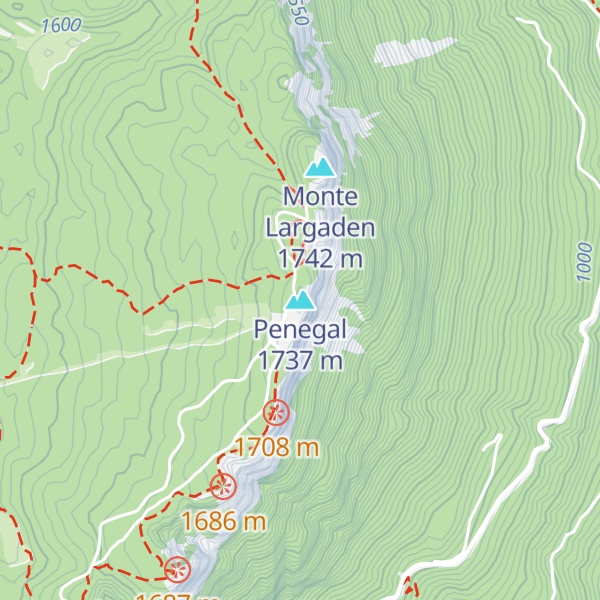 Map of Penegal