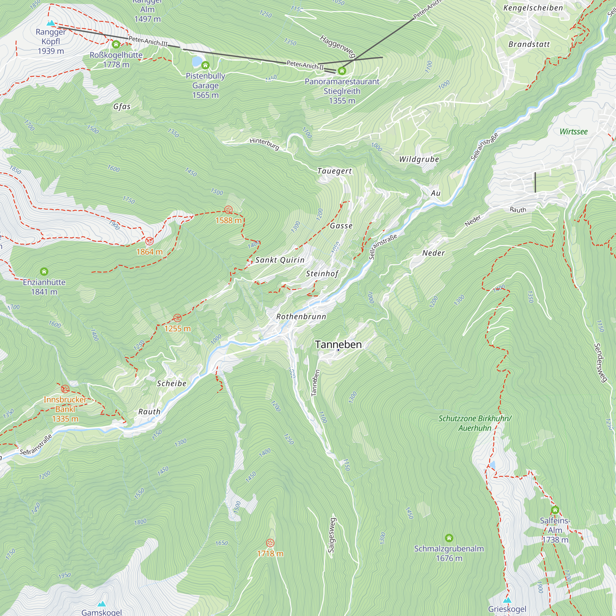 Tourismusverband map