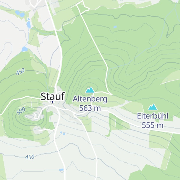Map of Altenberg
