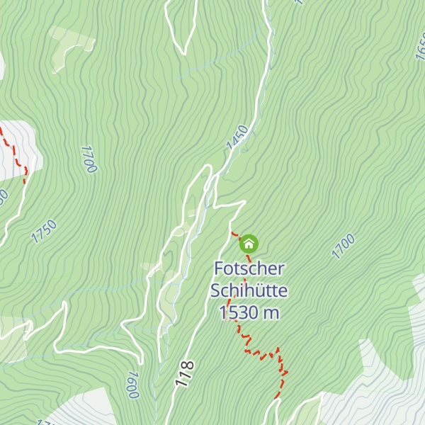 Map of Weidenalm