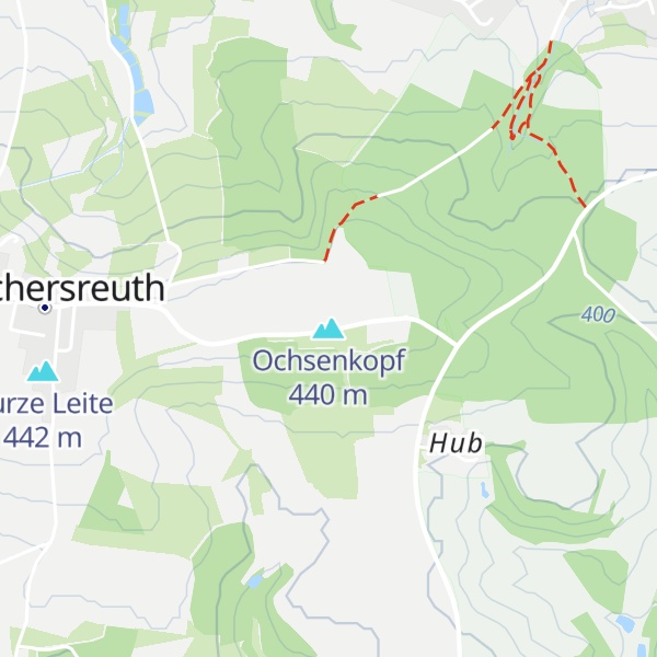 Map of Ochsenkopf