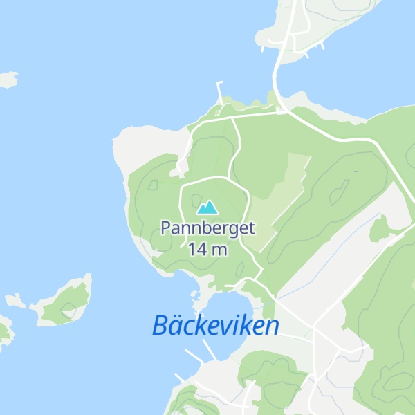 Map of Pannberget
