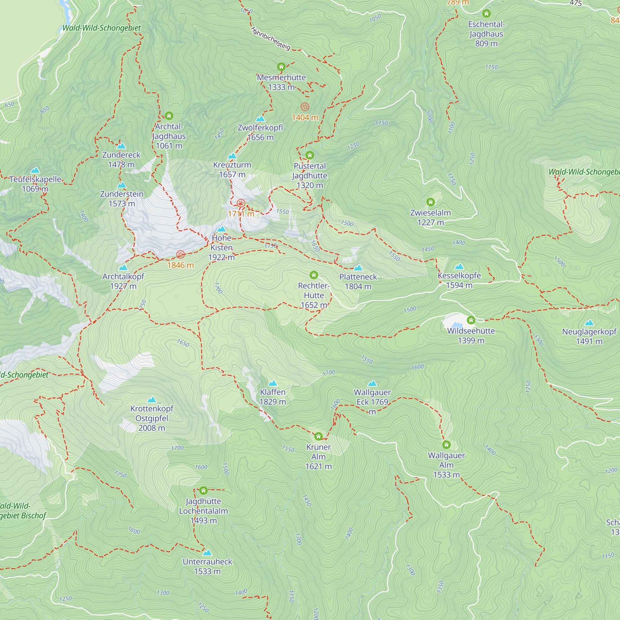 Marxnhütte map