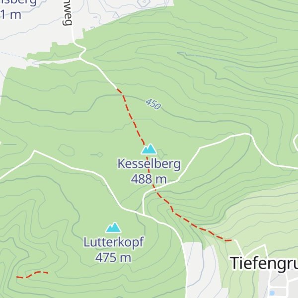 Map of Kesselberg