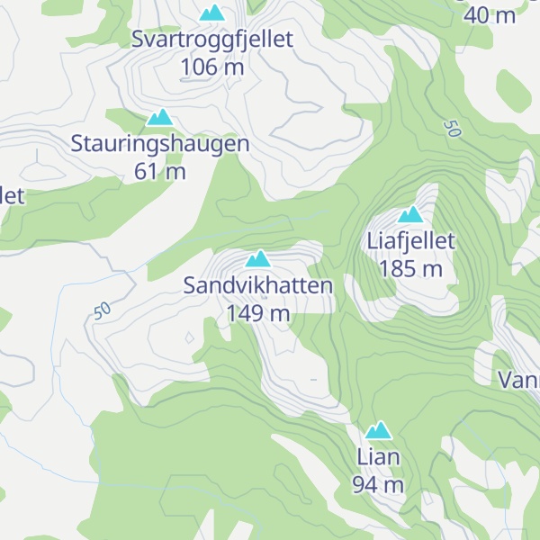 Map of Lauvlia
