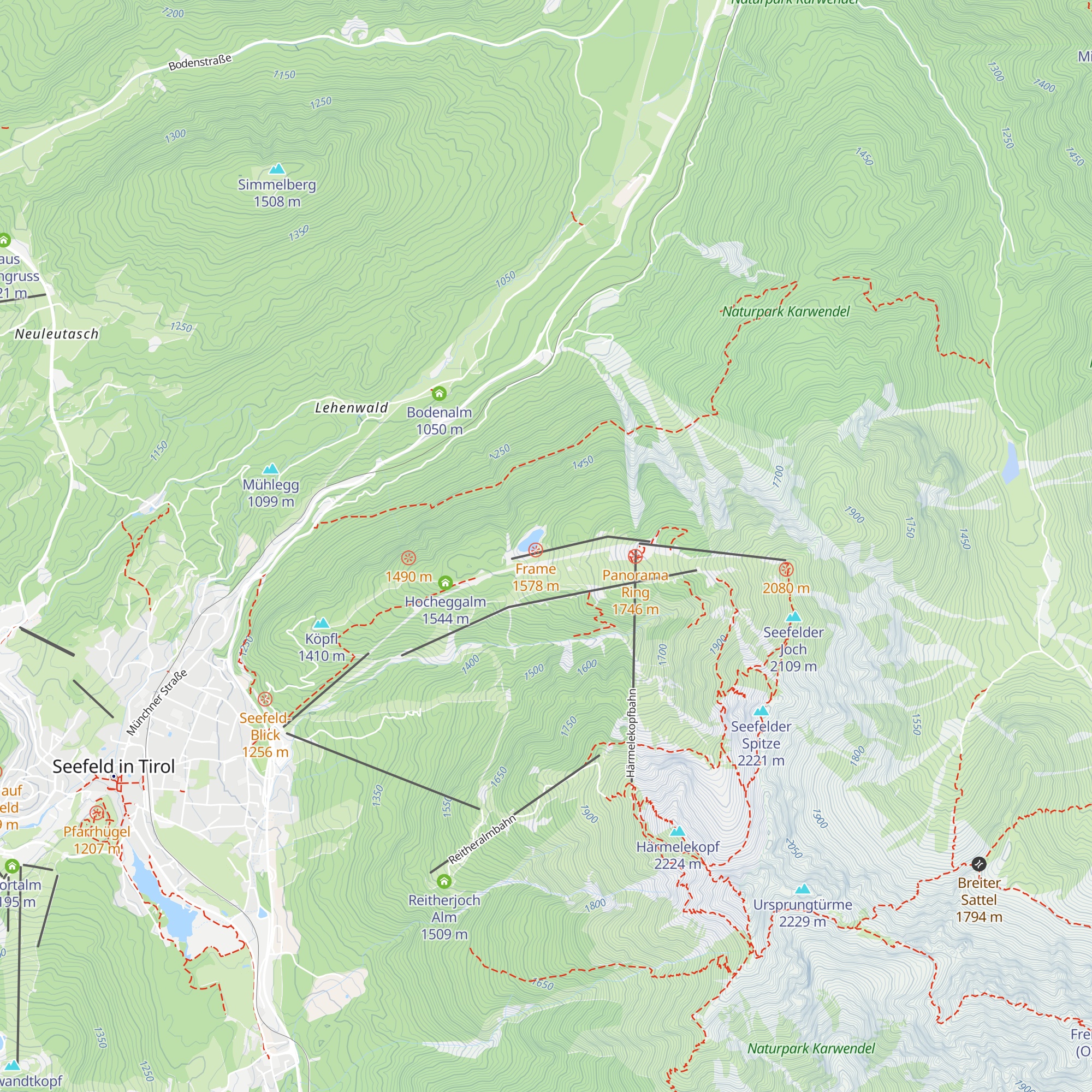 Jungbauernhütte map