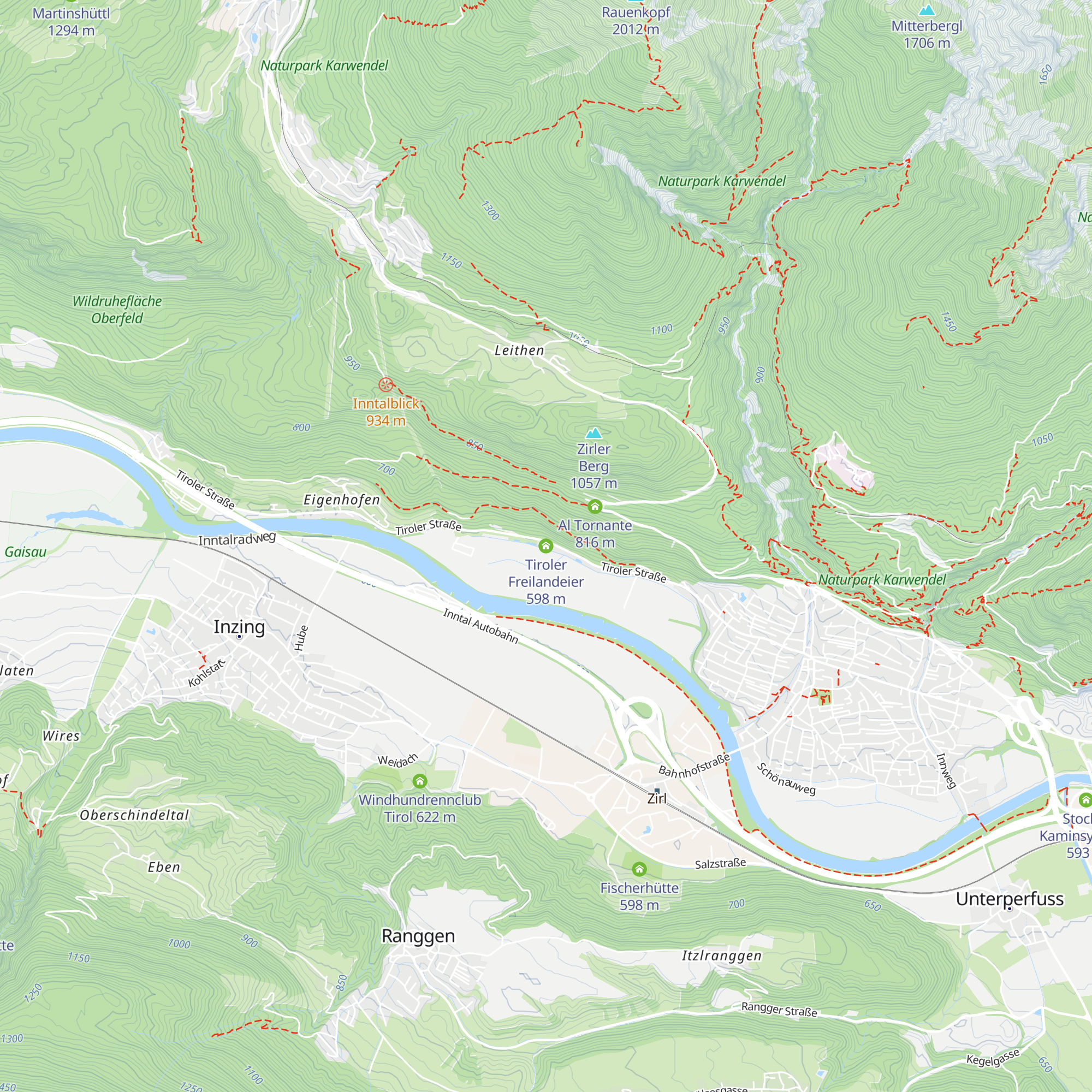 Tiroler Freilandeier map