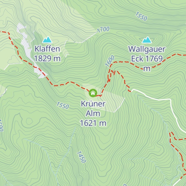 Map of Krüner Alm
