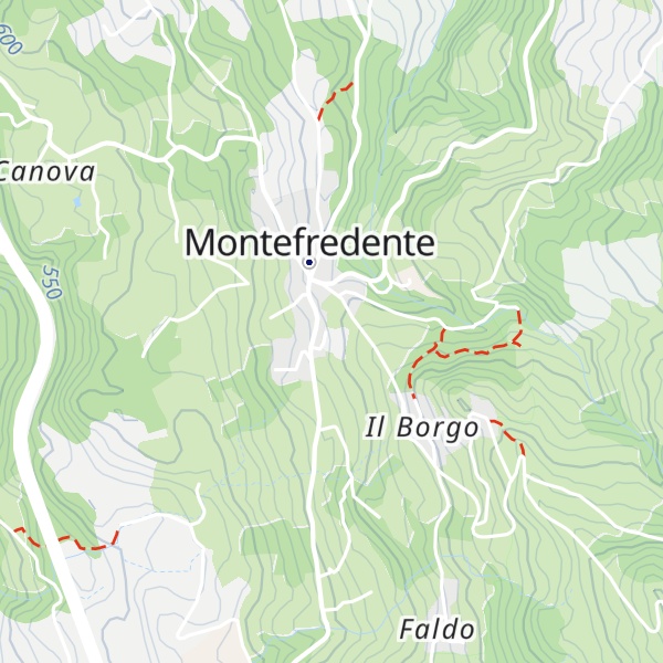Map of Baita Alpini