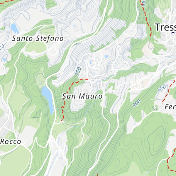 Map of Dosso di San Mauro