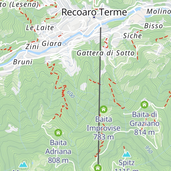 Map of Latteria
