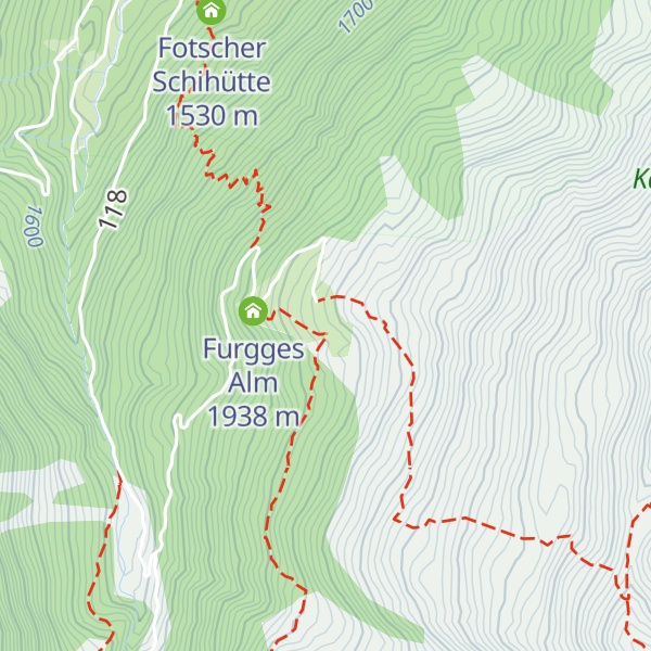 Map of Schwarzbau