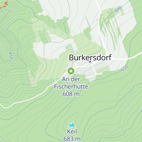 Map of An der Fischerhütte
