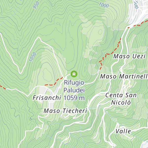Map of Rifugio Paludei
