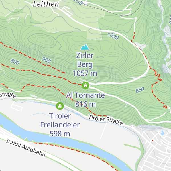 Map of Al Tornante