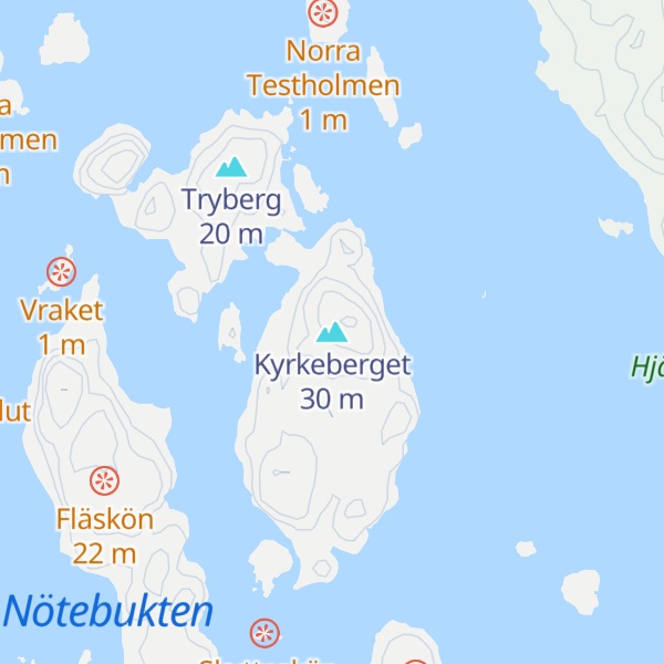 Map of Kyrkeberget