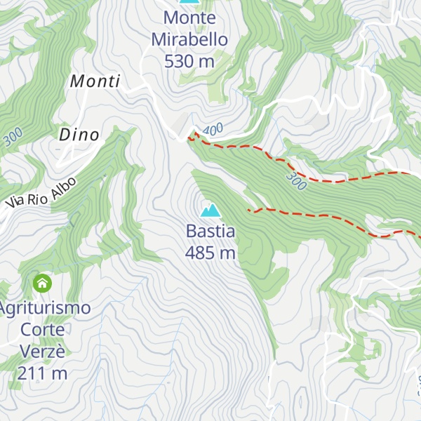 Map of Bastia